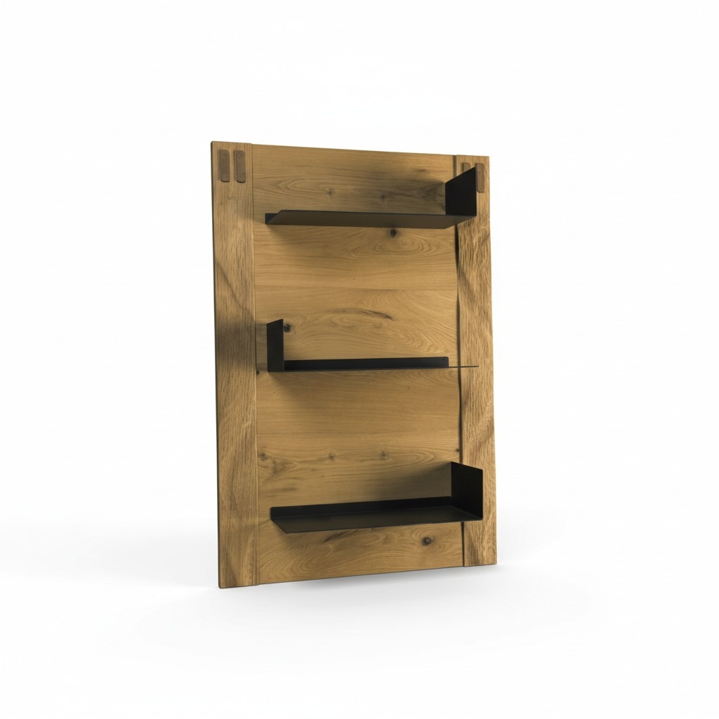 Wandregal Regal Bücherschrank Bücherregal Wohnwand Wohnzimmer Wand Regal Design