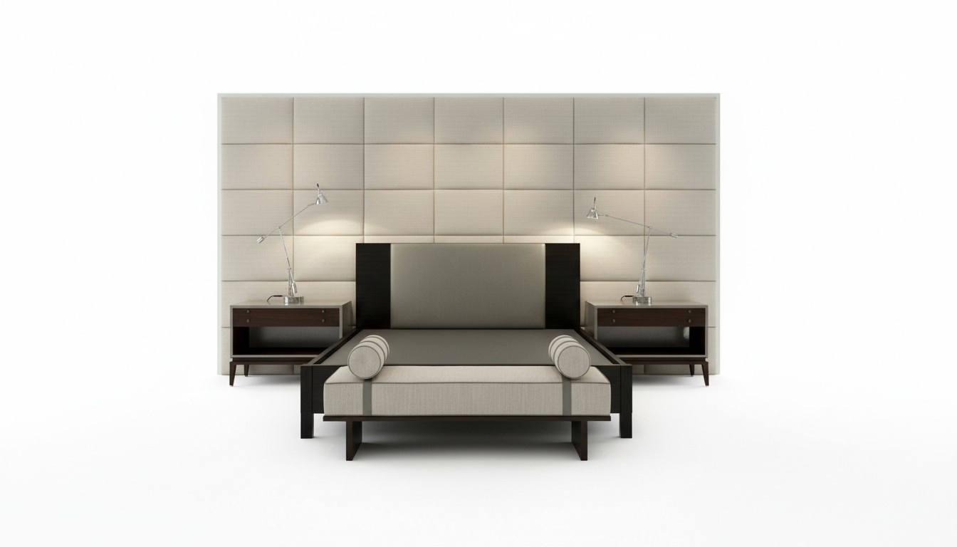 Wandverkleidung 3D Designer Wandpaneel Paneel Leder Polster Wand Gepolsterte