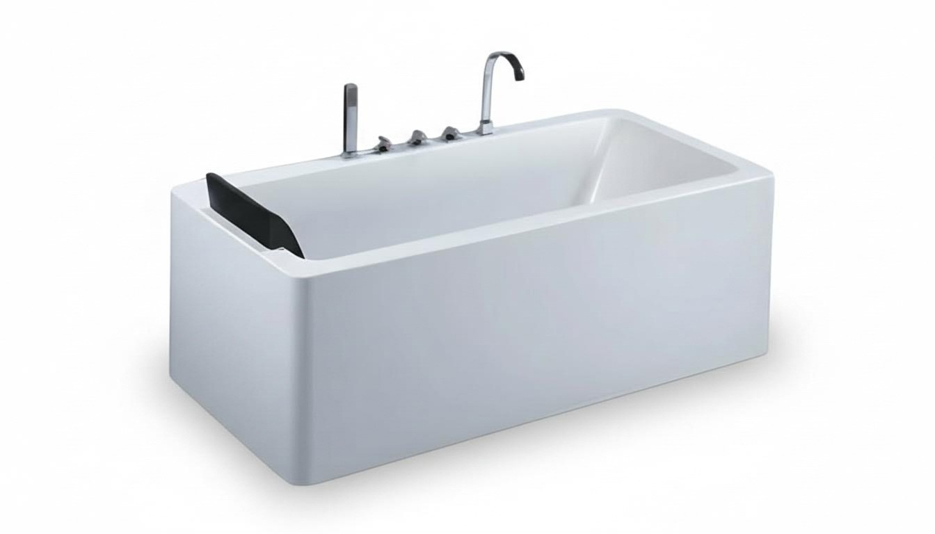 Wanne Acrylwanne Designwanne Badewanne Raumsparwanne Komfortwanne 165x80 cm