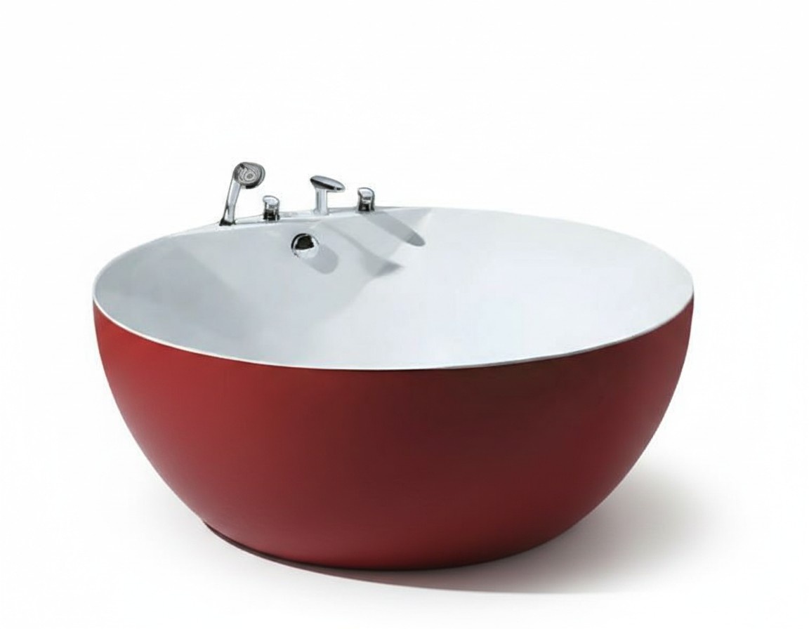 Wanne Badewanne Designwanne Bad Luxuswanne Wellnesswanne Rundwanne 160x160 cm