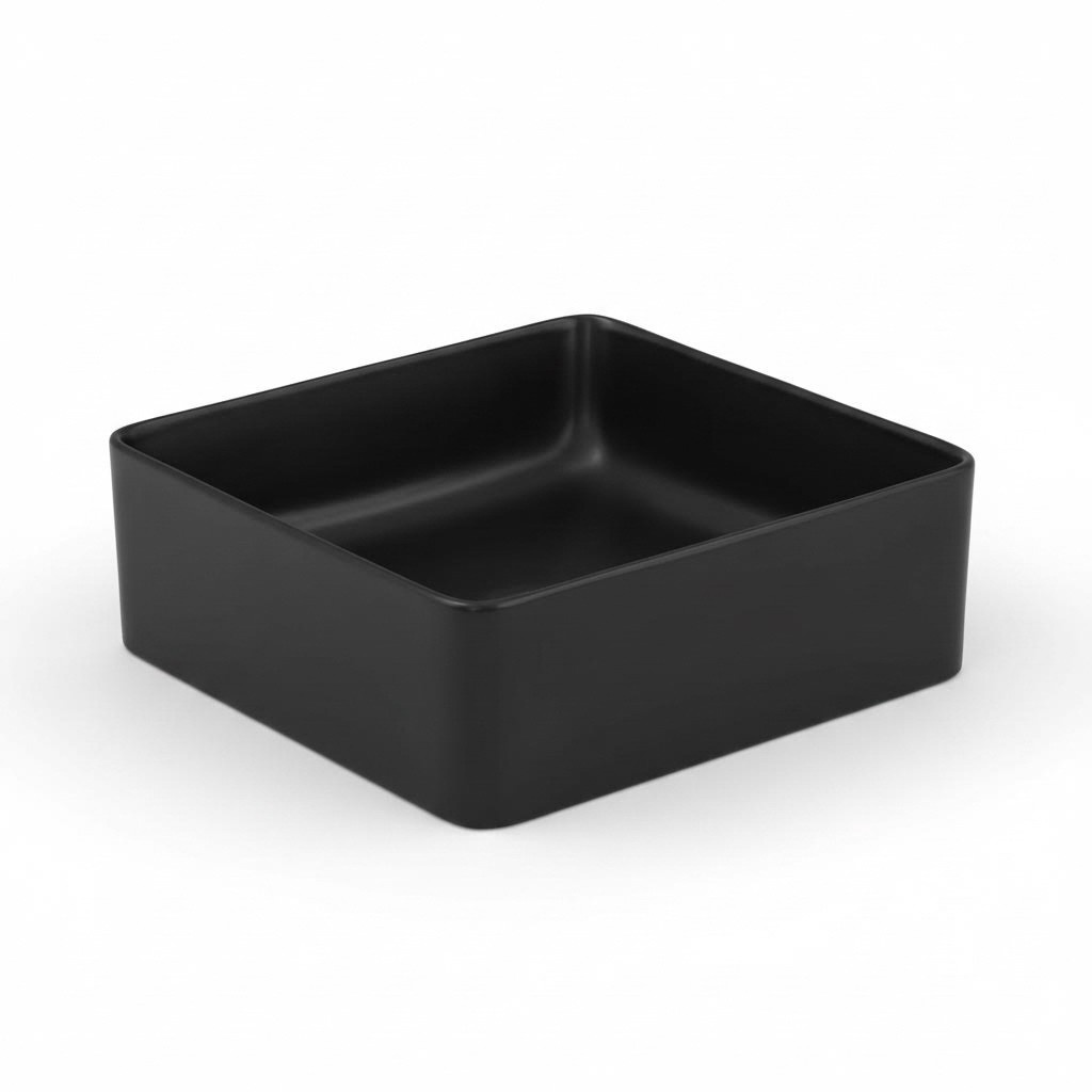 Waschtisch Schwarzer Keramik Aufsatz Tisch Platte Waschbecken Becken Aufsetzen