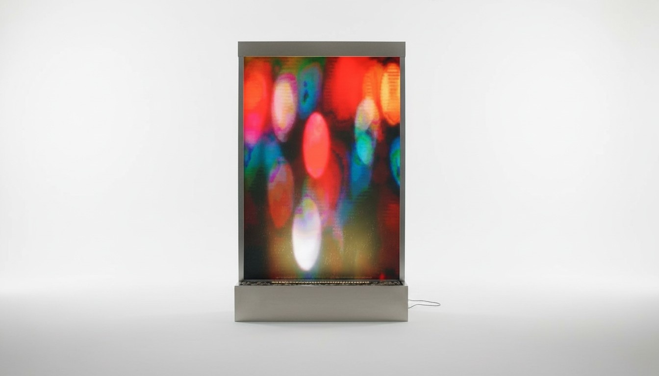 Wasser Wand Water Wall Säule Unterschrank Ragal Vitrine Wasserwände Trennwand