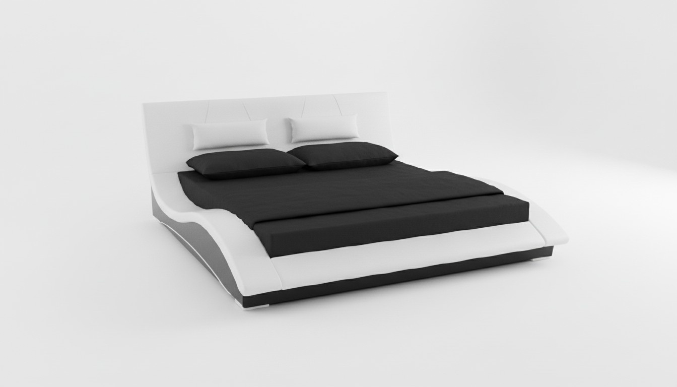 Wasserbett Bett Polsterbett mit Matratze Neu SWING Betten Komplett Lederbett !!