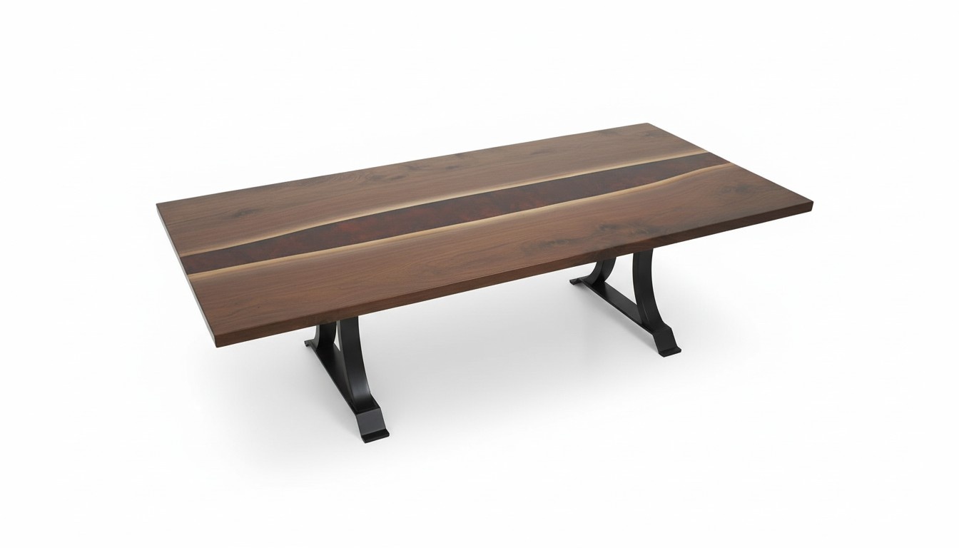 Wasserfall Tisch Besprechungs Ess Tische Küchentisch Epoxy Giess Harz 1qm Preis