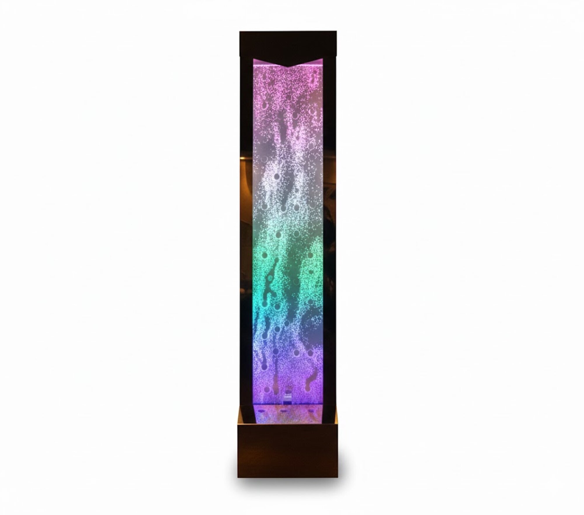 Trennwand Regal Schrank Wasserwand Säule Wände Waterwall LED 60x240 Wasserwände