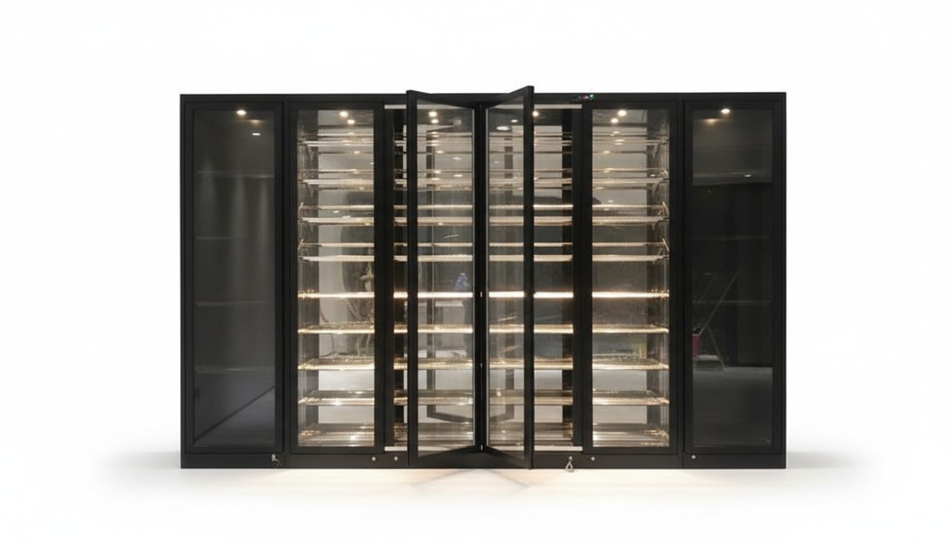 Weinkühlschrank Weinarchiv Weinablage Weinschrank Flaschenregal Weinmöbel