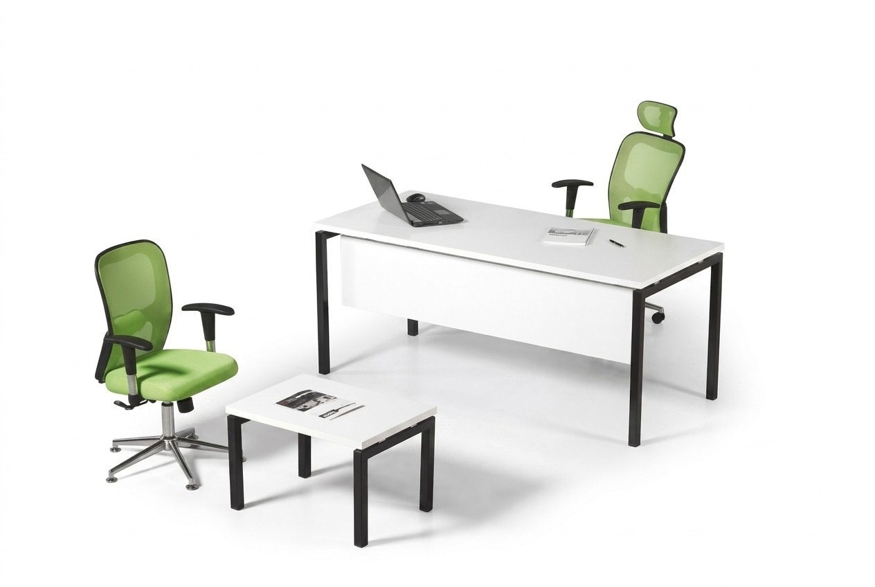 Weiß Büro Set 2 tlg Arbeitszimmer Büroeinrichtung Komplett Neu Möbel
