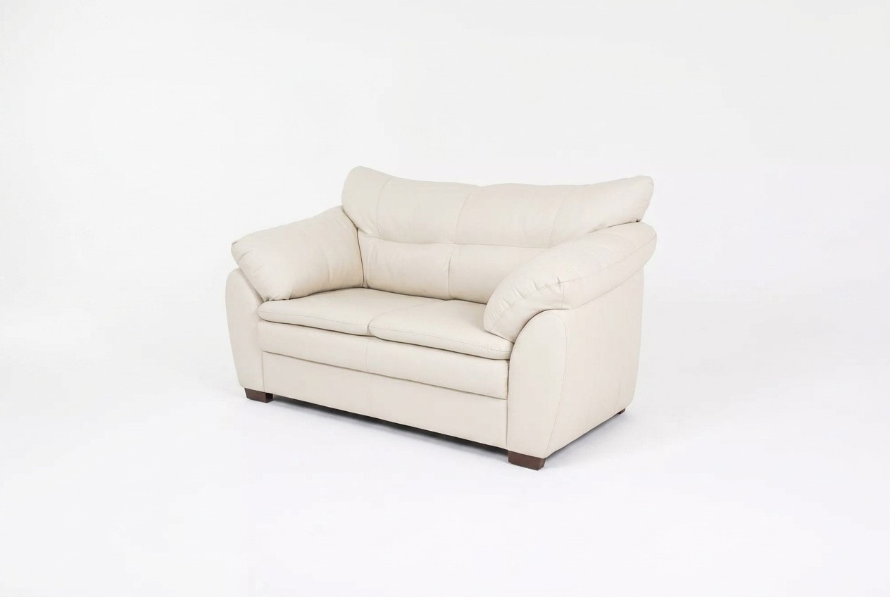 Weiße Designer Zweisitzer Couch Luxus Büromöbel Polstermöbel Modern