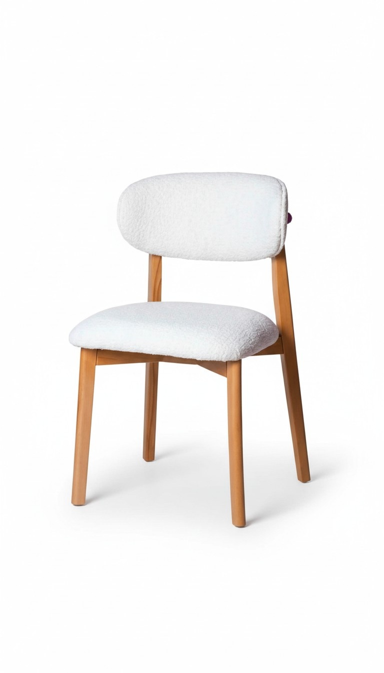 Lehnstuhl Stuhl Esszimmer Moderne Design Textil Weiß Armlehne Polsterstuhl Luxus