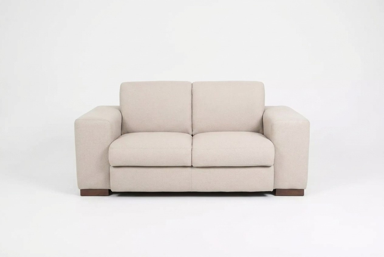 Weißer Zweisitzer Luxus Couch Moderne Arbeitszimmermöbel Stil Sofas