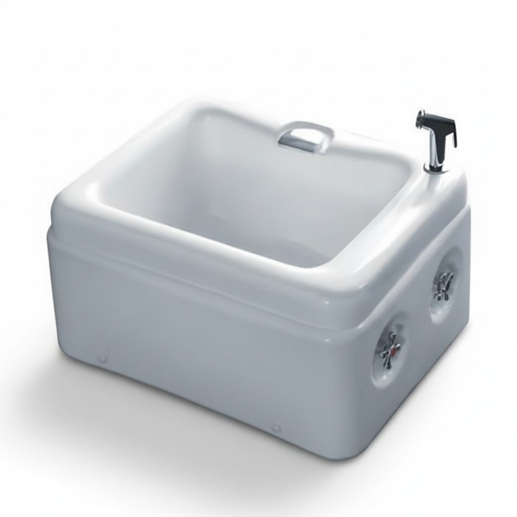 Wellness-Fußbad Fußbadewanne Fußpflegewanne Pedikürebecken Fußwanne 61x48 cm