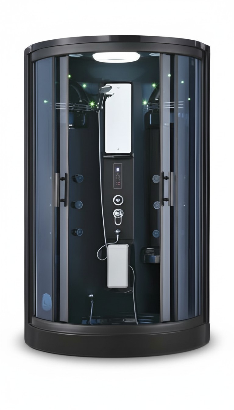 Wellnessdusche Massageduschkabine Duschkabine Multifunktionsdusche 108x108 cm