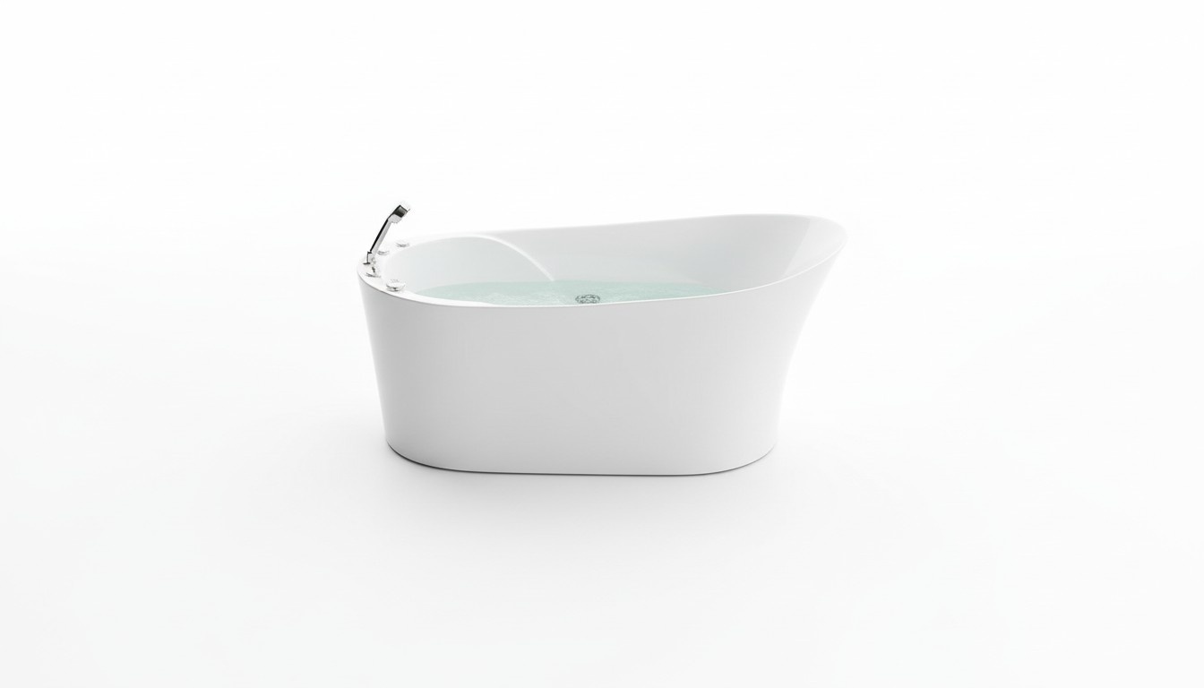 Whirlpool Oval Wanne Home Spa Indoor Badewanne Whirlwanne