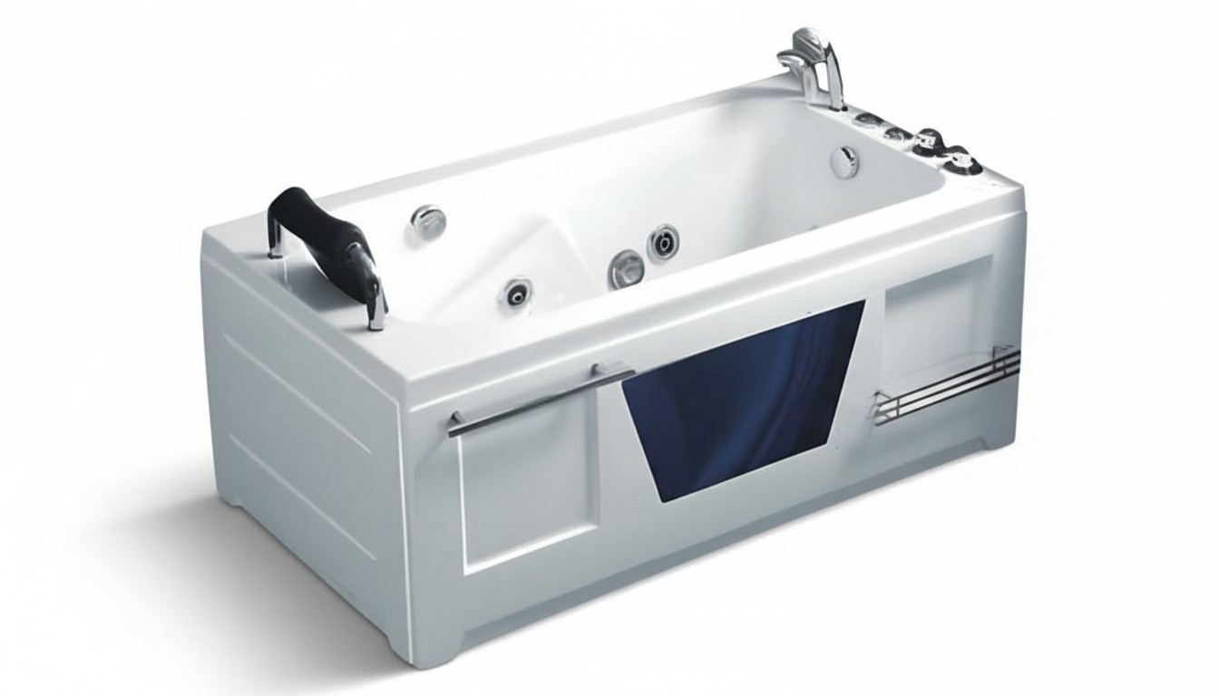 Whirlpool Blubberbad Whirlwanne Hydromassagewanne Außenwhirlpool 150x80 cm