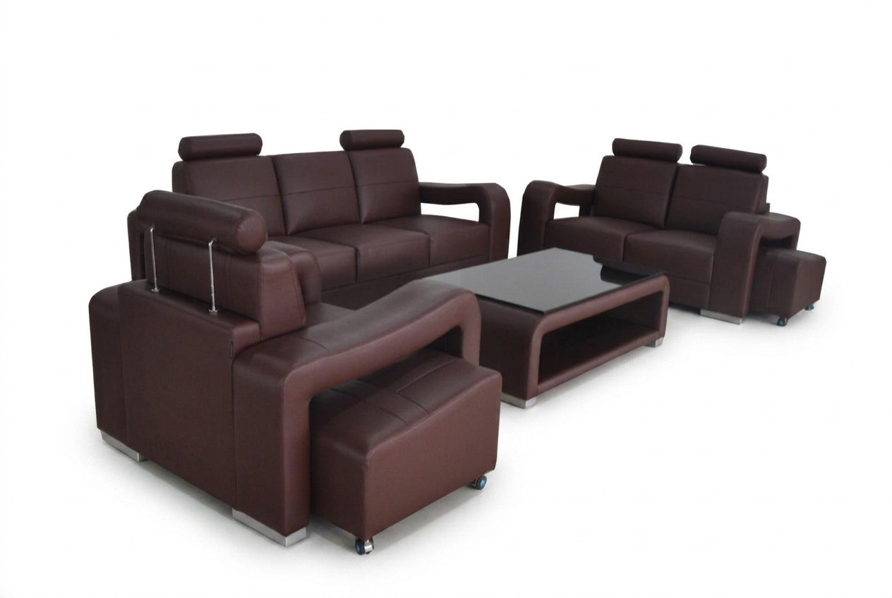 Ecksofa U-form Eckcouch Schlaffunktion Wohnlandschaft Sofa Couch Sofas Couchen