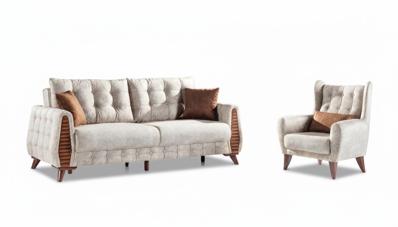 Wohnlandschaft Polstergarnitur Sitzgruppe Sofagarnitur Sofa Couchgarnitur Set 31