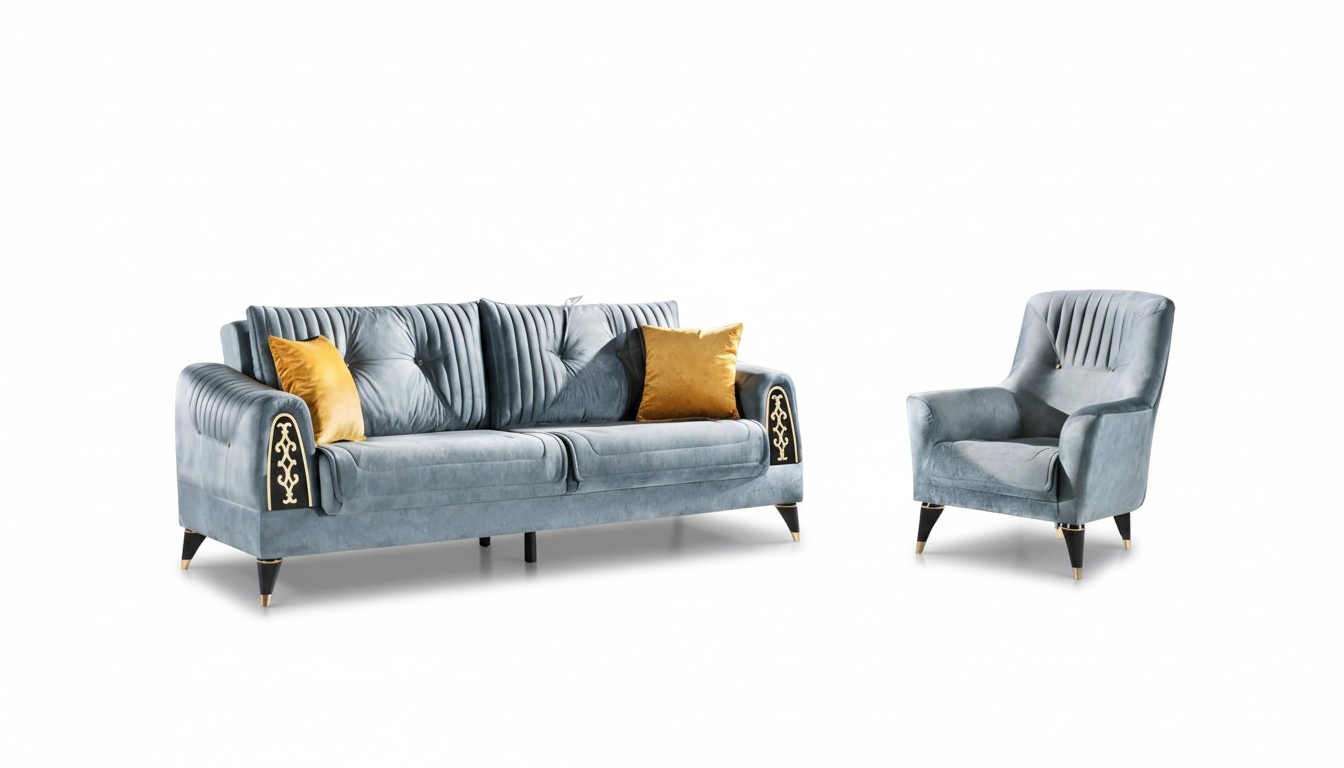 Wohnlandschaft Polstergarnitur Sitzgruppe Couchgarnitur Sofagarnitur Sofa 3+1