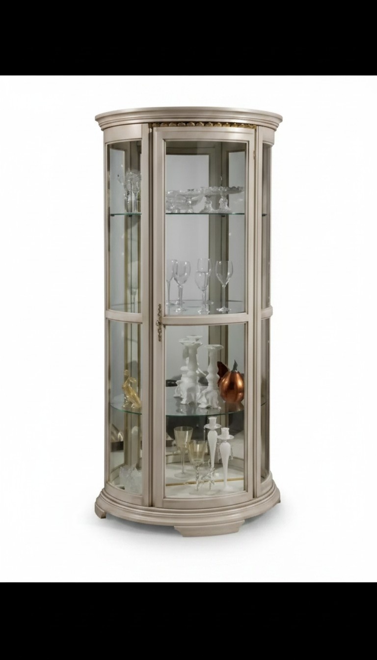 Wohnzimmer Anrichte Glas Schrank Vitrine Wohnzimmer Anrichte Holz Möbel