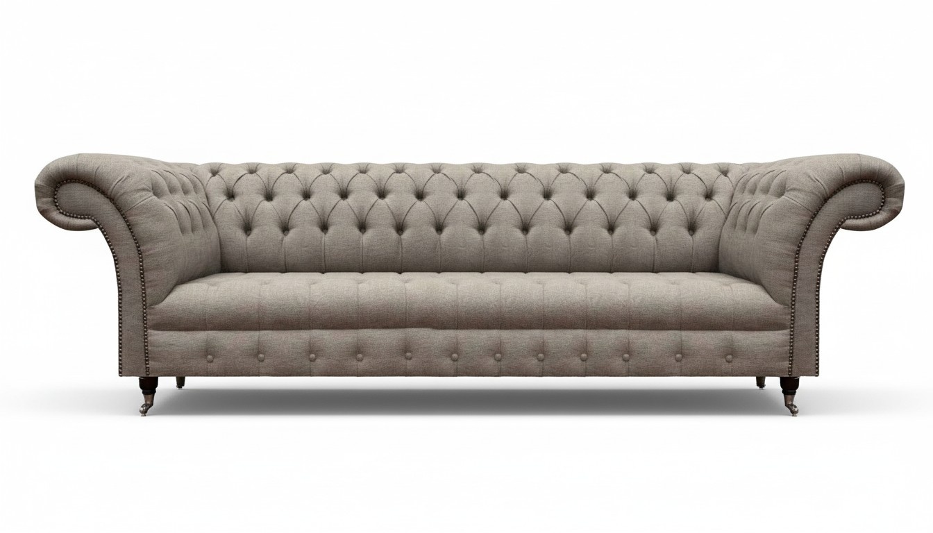 Wohnzimmer Big Sofa Viersitzer Couch Polstermöbel Sofas Textil Luxuriöse