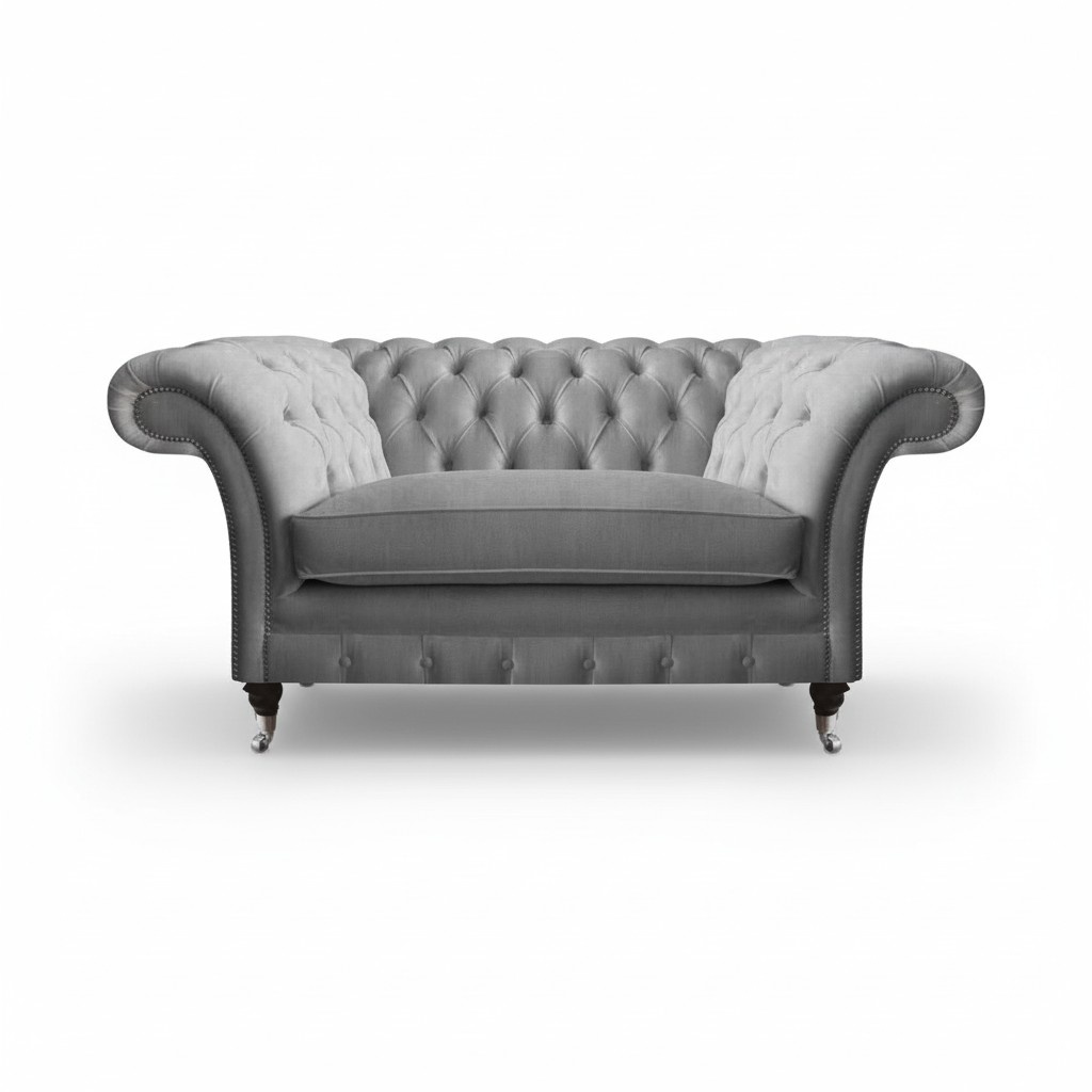 Wohnzimmer Chesterfield Sessel Designer Sitzmöbel Luxus Einrichtung