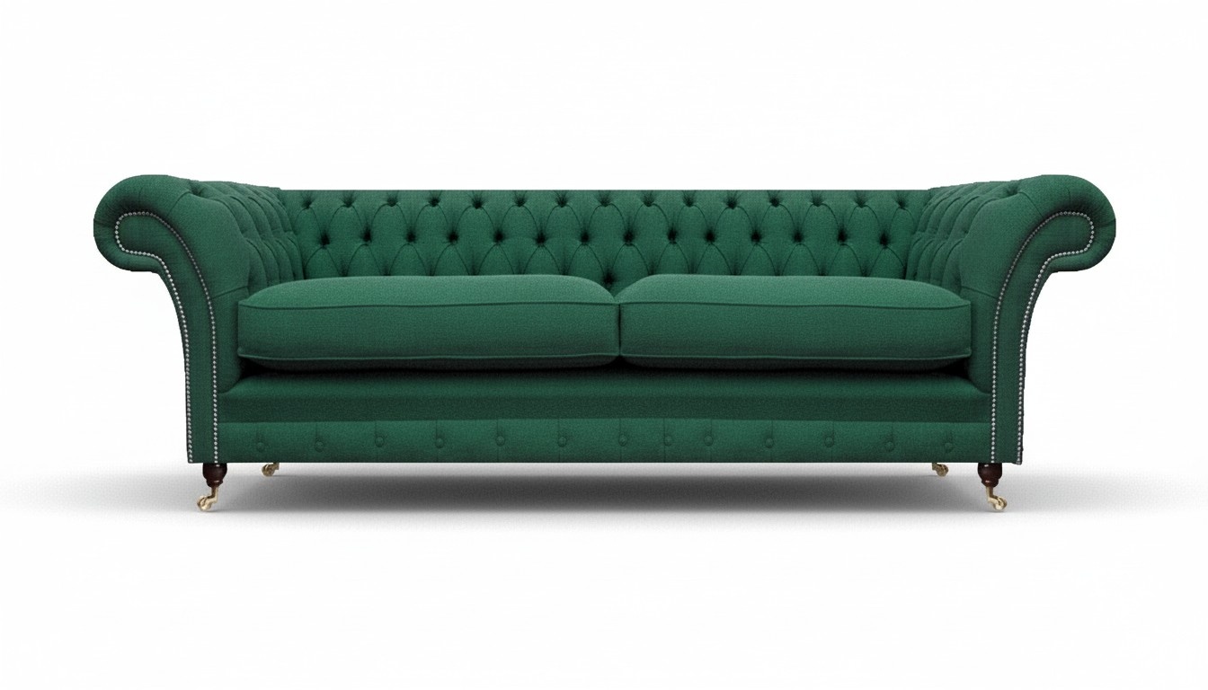 Wohnzimmer Chesterfield Sofa Zweisitzer Couch Polstermöbel Einrichtung