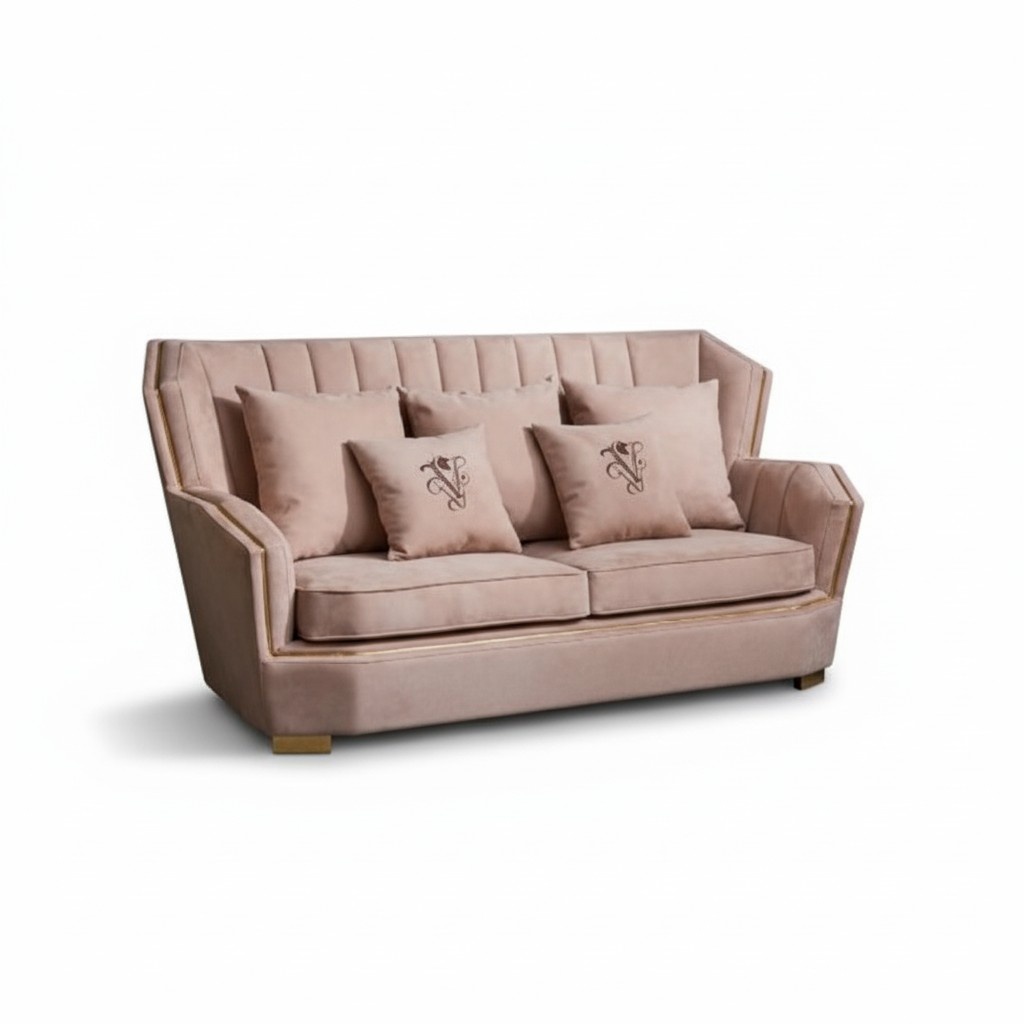 Wohnzimmer Couch Polster Sitz Garnitur 3er Sofas 3 Sitzer Sofa Stoffsofa Möbel