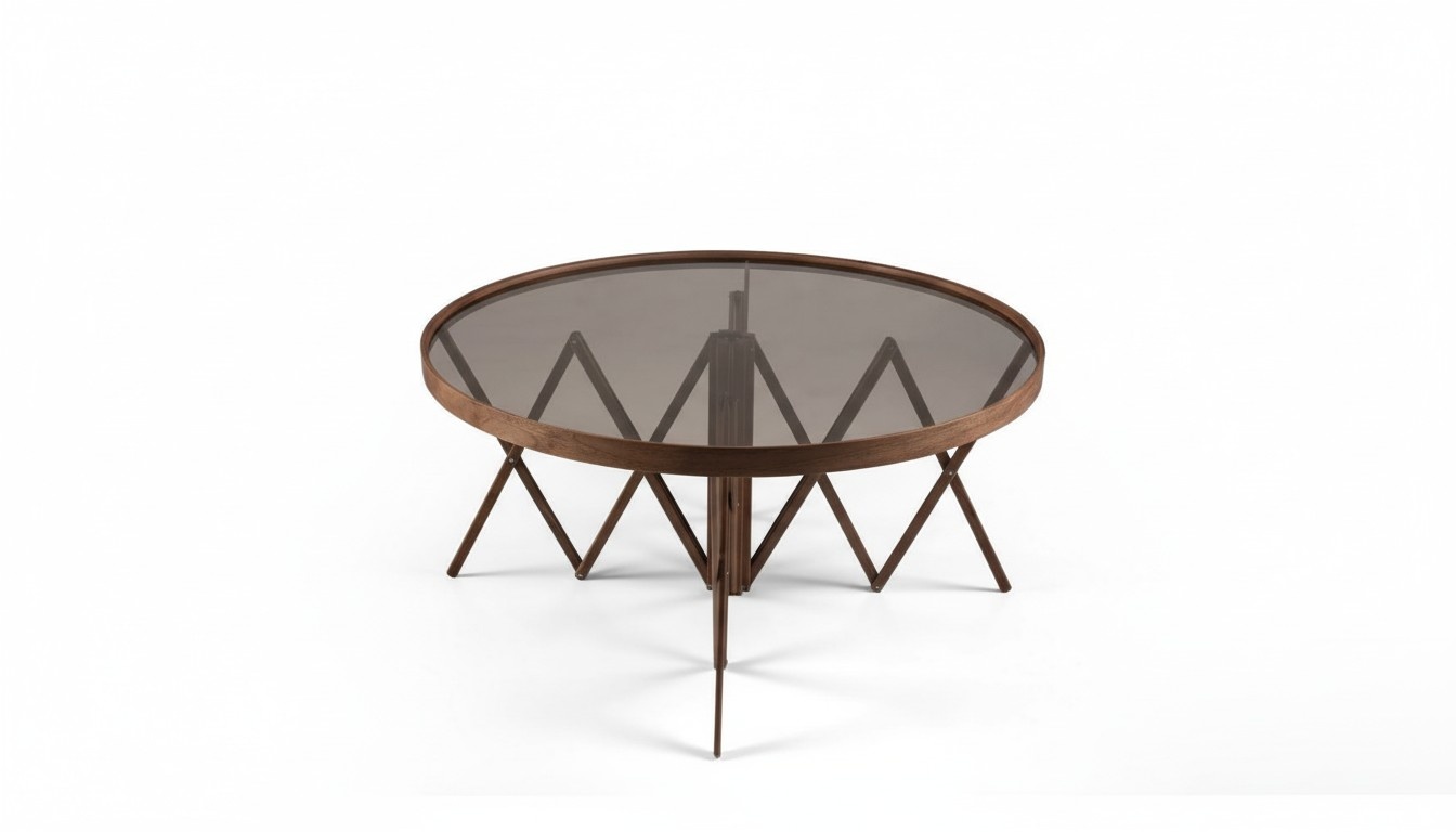 Wohnzimmer Couchtisch Rund Tisch Designer Einrichtung Luxus Möbel