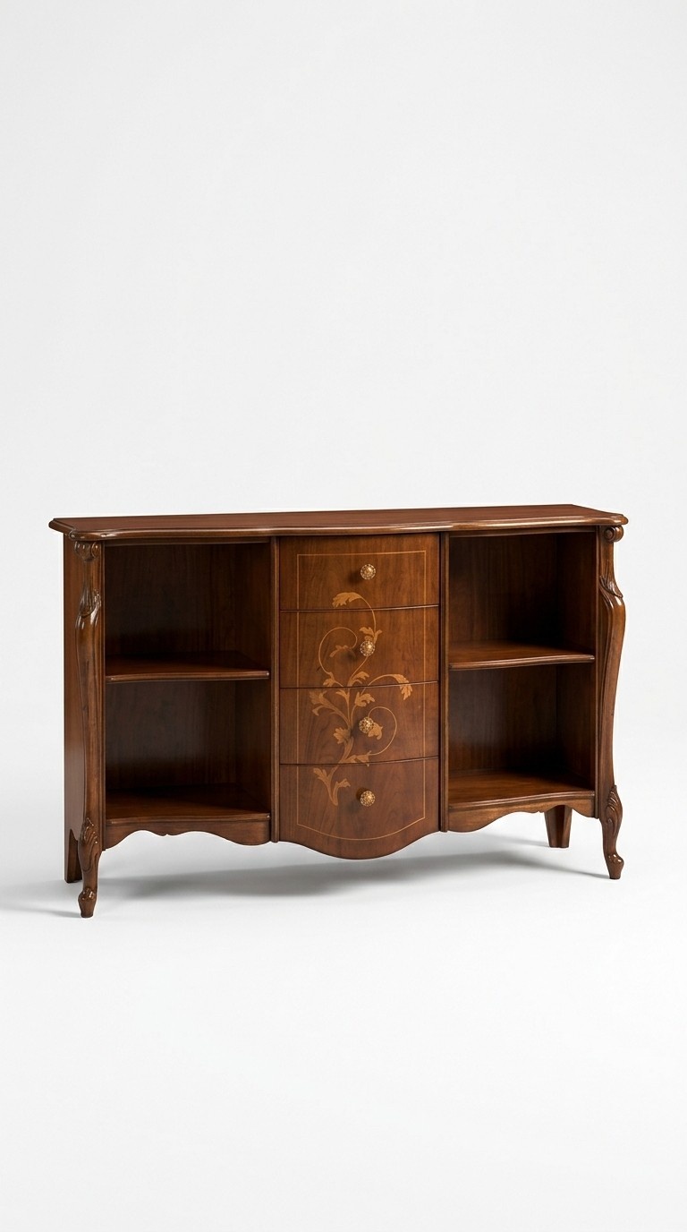 Wohnzimmer Möbel Klassischer Barock Stil Kommode Bücher Kommode Holz Anrichte