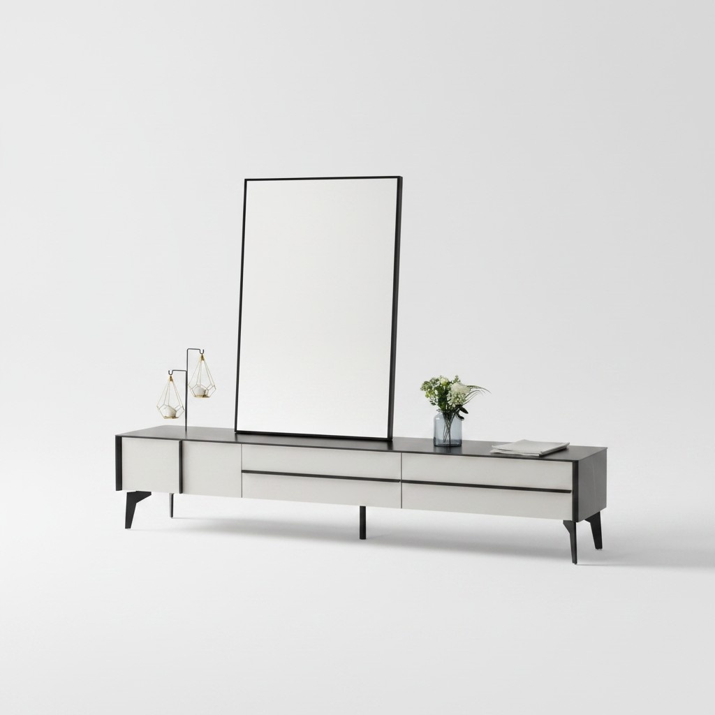 Wohnzimmer Sideboard Holz Modern Möbel Lowboard rtv tv Schrank Möbel