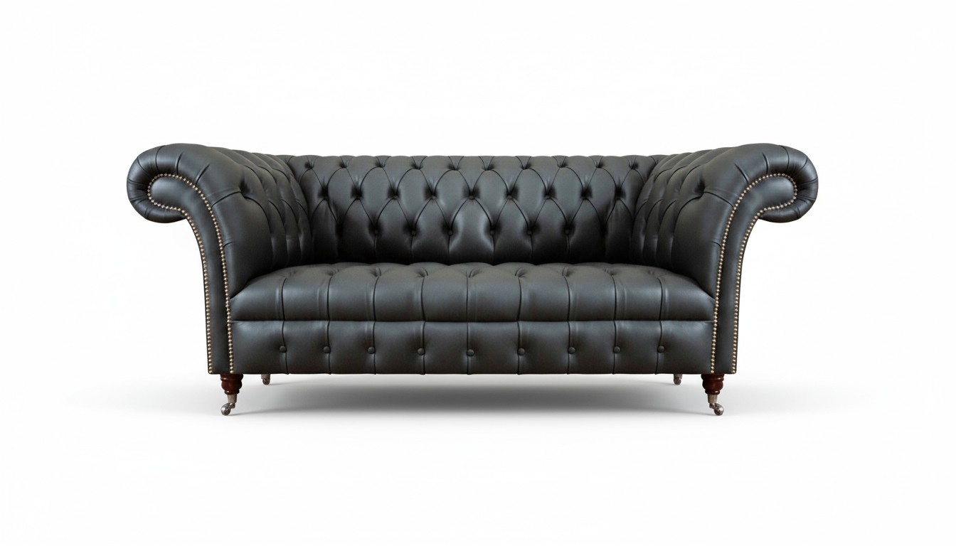 Wohnzimmer Sofa Dreisitzer Luxuriöse Moderne Sofas Grau Couch Chesterfield