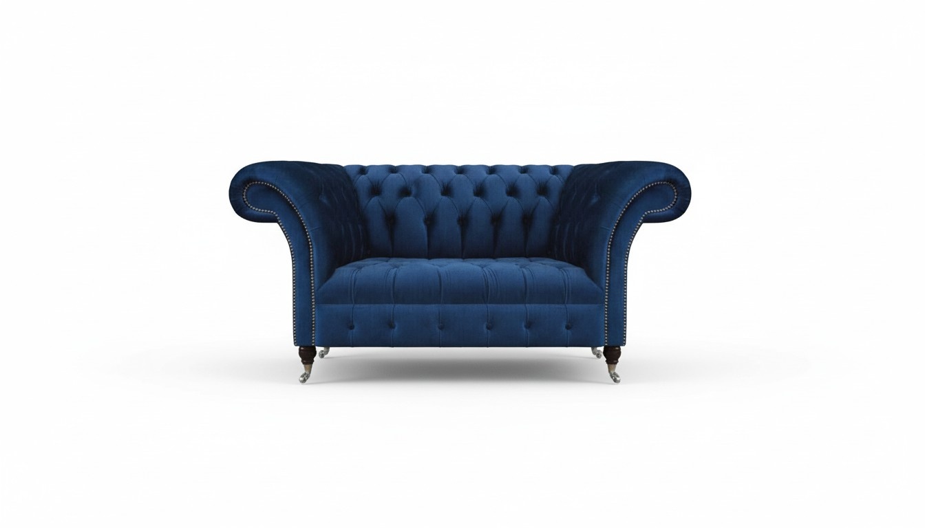 Wohnzimmer Sofa Zweisitzer Couch Designer Polstermöbel Chesterfield