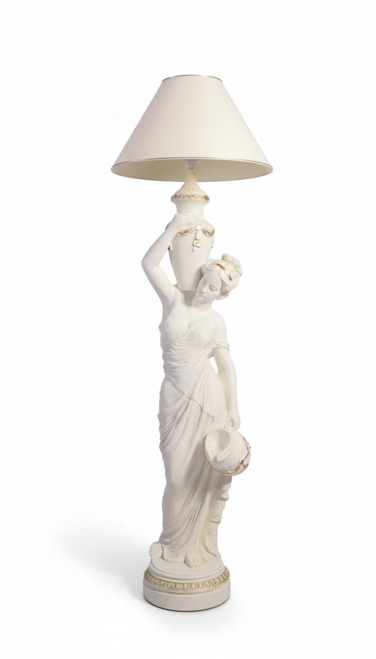 Wohnzimmer Stehlampe Leuchte Steh Leuchten XXL Design Lampe Figur