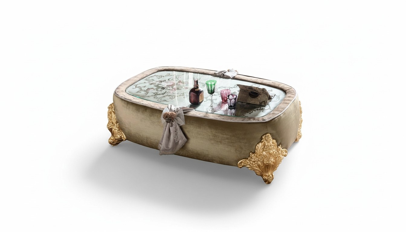 Wohnzimmer Tische Barock Holz Couchtische Kaffee Klassischer Couchtisch Tisch