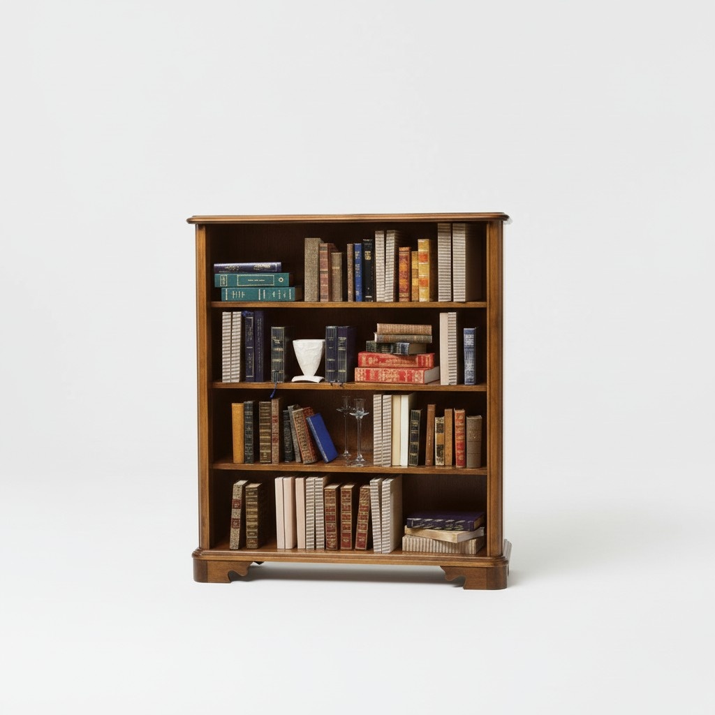 Wohnzimmer Vitrine Schrank Bücher Regal Anrichte Möbel Regale Holz
