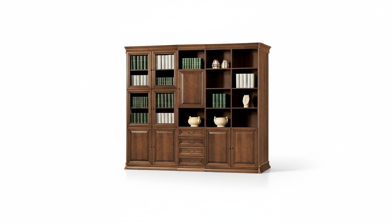 Wunderschöner Brauner Büroschrank Arbeitsplatz Büro Schränke Regale