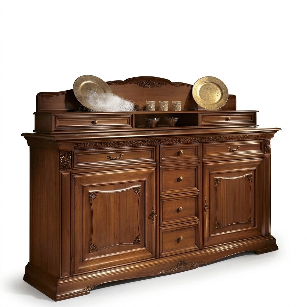 xxl Buffet Kommode Kommoden Schrank Barock Rokoko Anrichte Konsole Regal Massivholz