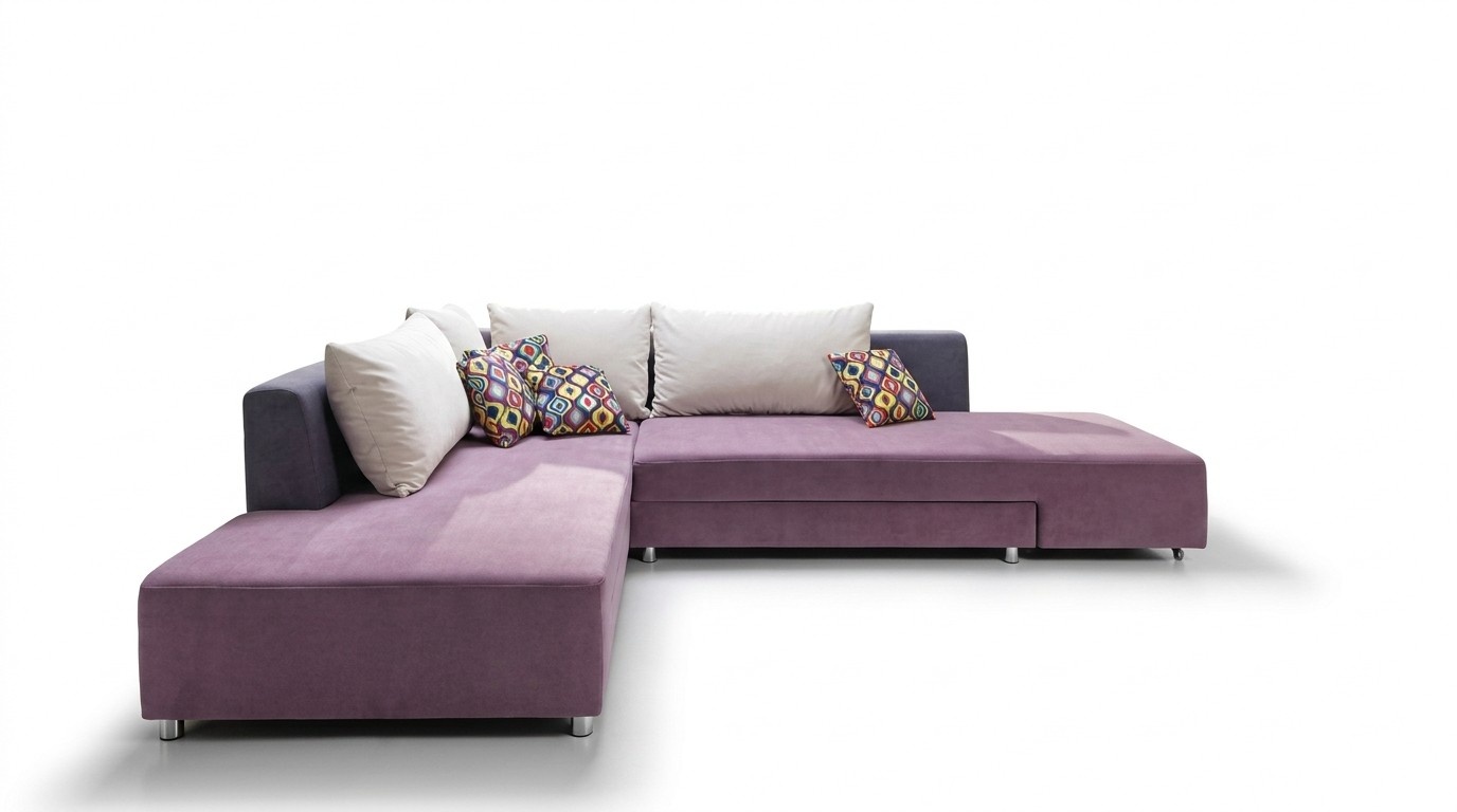 XXL Polster Schlaf Sofa Eck Sitz Polster Garnitur Wohnlandschaft Sofas