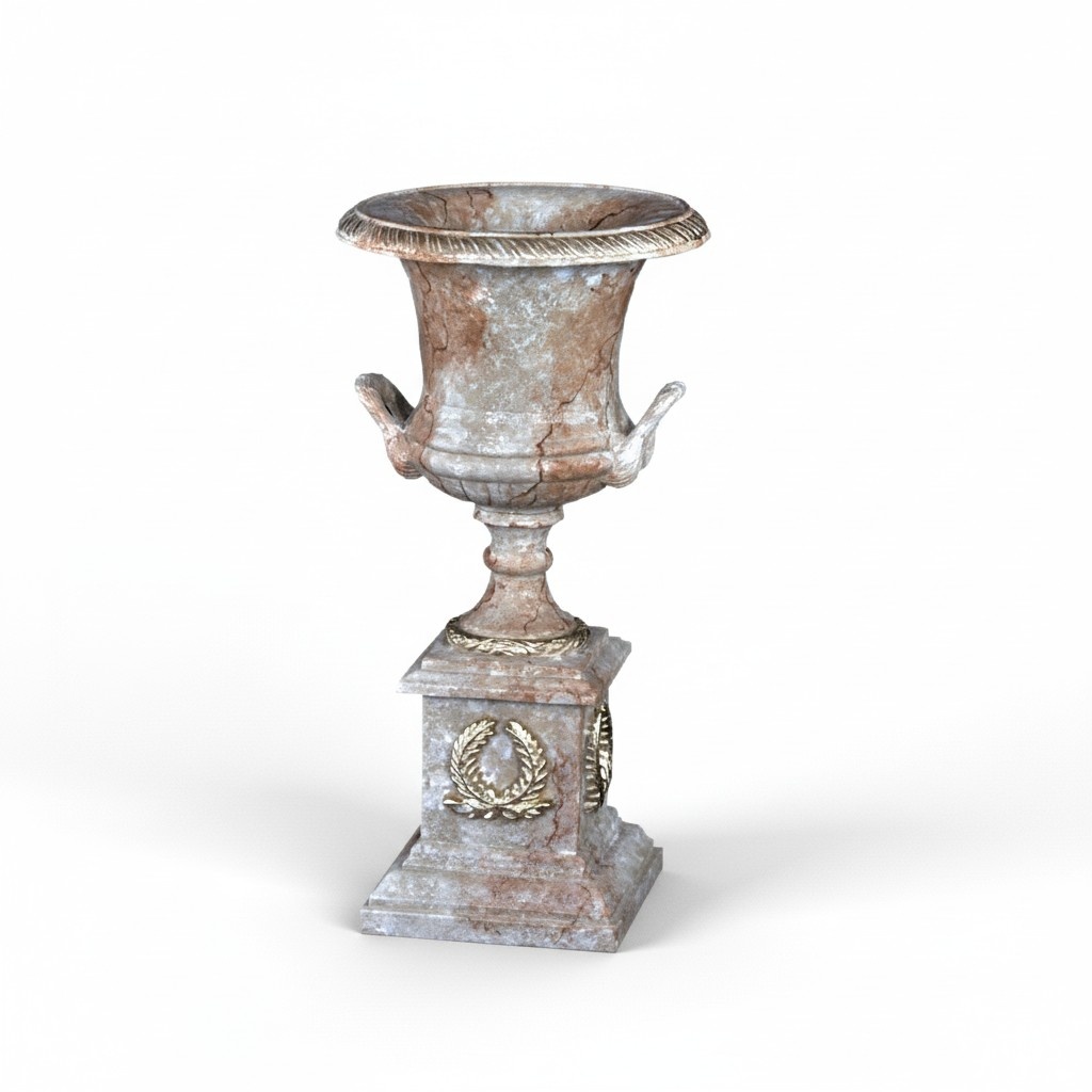 XXL Vase Tisch Dekoration Deko Vasen Antik Stil Skulptur Figur Kelch Rom