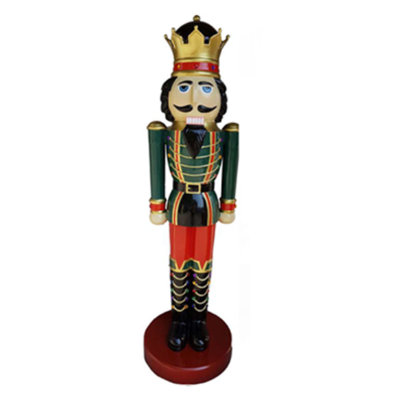 Nussknacker 200cm Soldat Statue Weihnachten Skulpturen Statuen Dekoration