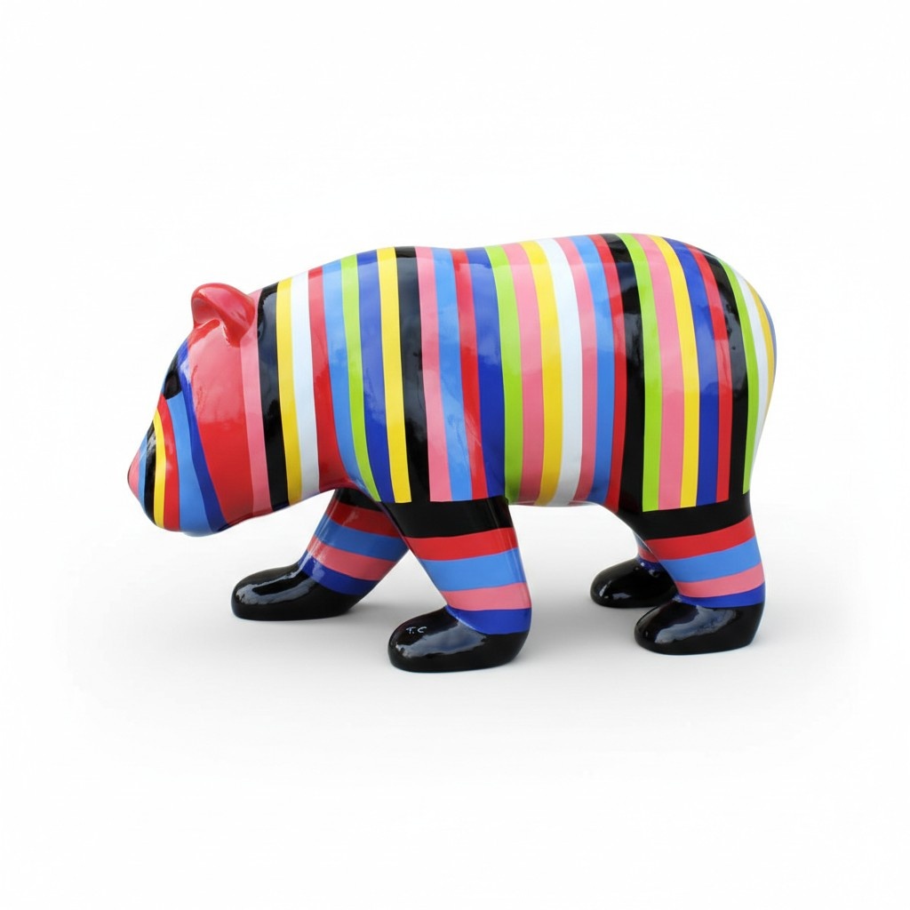 Zoo Figur Statue Design Skulptur Dekoration 165cm Garten Außen Innen