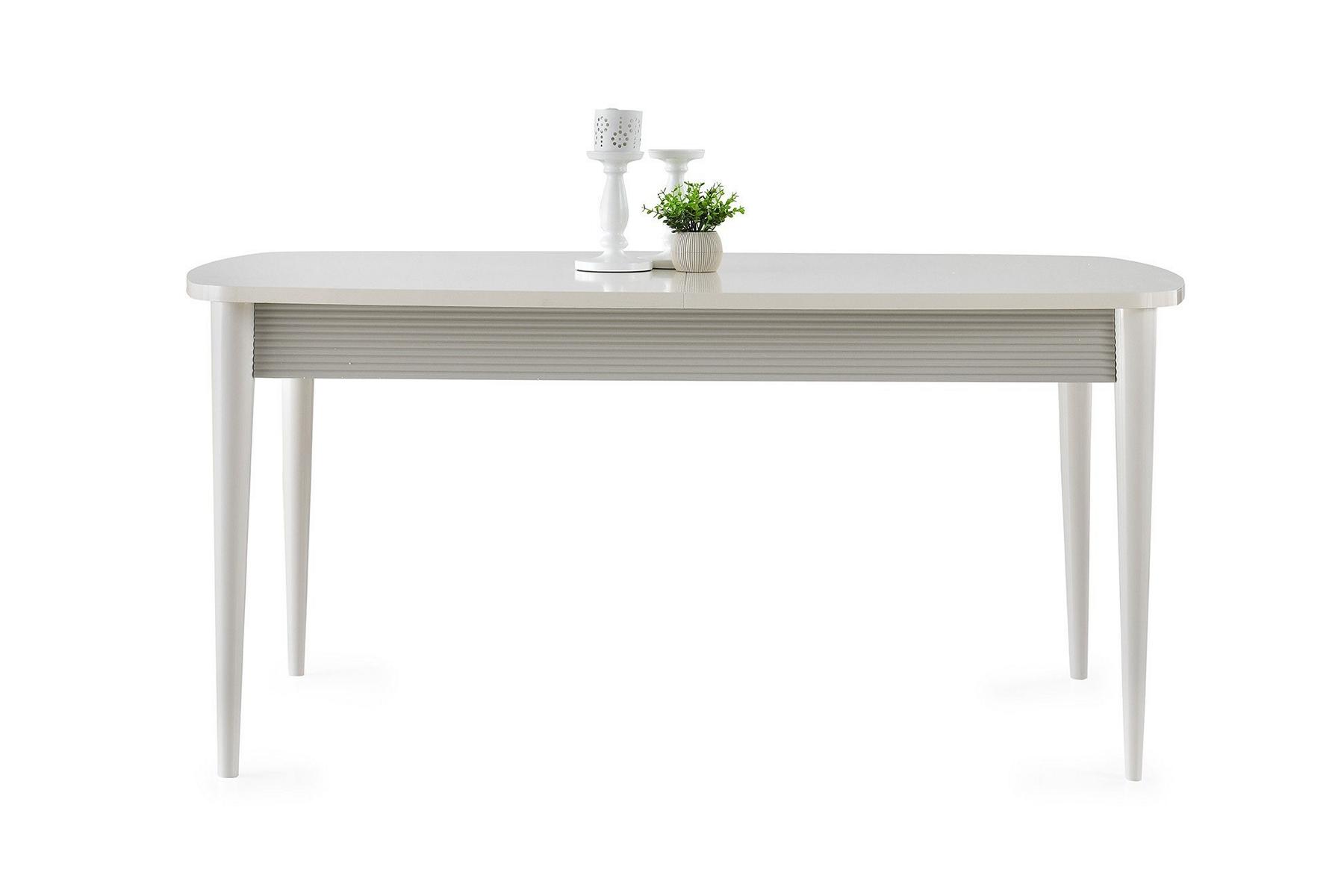 Esszimmertisch Esstisch Tisch Esszimmer Holztisch Holz Weiß