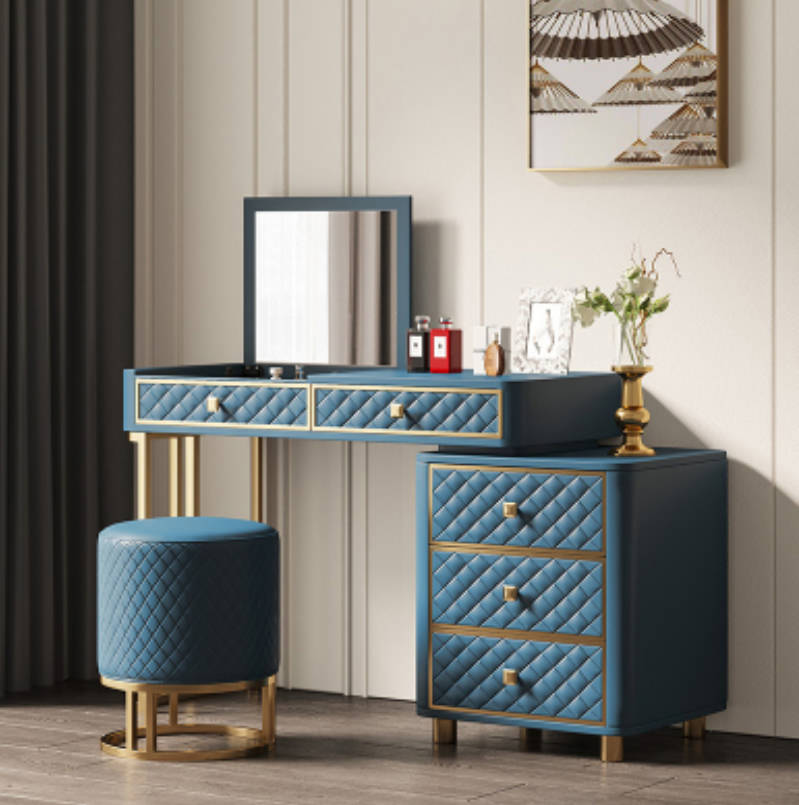 Schminktisch Kosmetik Tisch Spiegel Design Konsolen Kommode Tische
