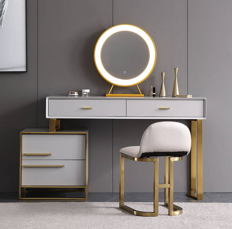 Tisch Modern Konsole Spiegel Schminktisch Schlafzimmer Kosmetik Tisch