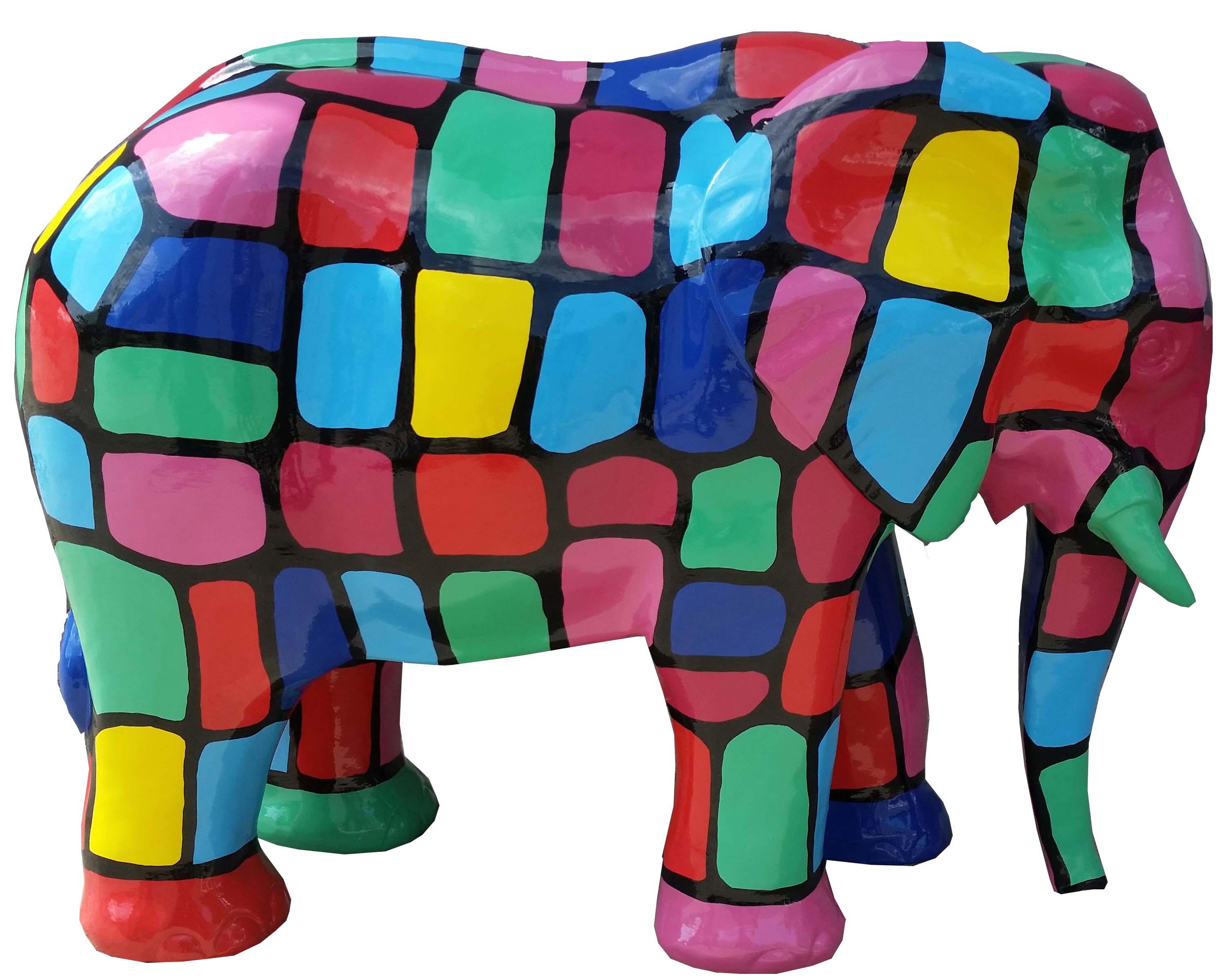 Designer Figur Figuren Statue Moderne Dekoration Elefant Deko Garten Skulpturen