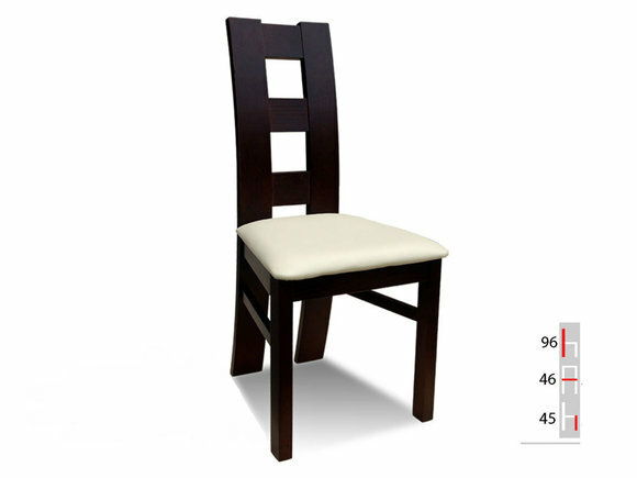 MASSIVHOLZ STUHL ESSZIMMERSTUHL DESIGNER LEDER STUHL STÜHLE