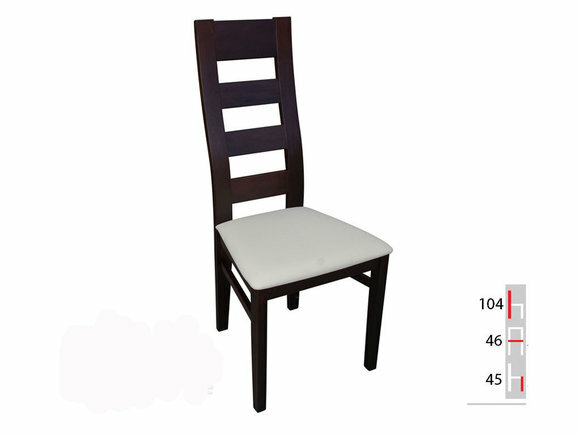 MASSIVHOLZ STUHL ESSZIMMERSTUHL DESIGNER LEDER STUHL STÜHLE