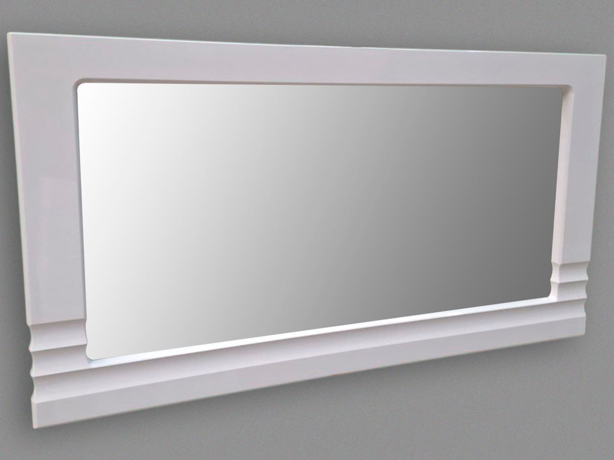 Barocker Holz-Wandspiegel für Flur und Bad Dekorativ hochwertig Sofort