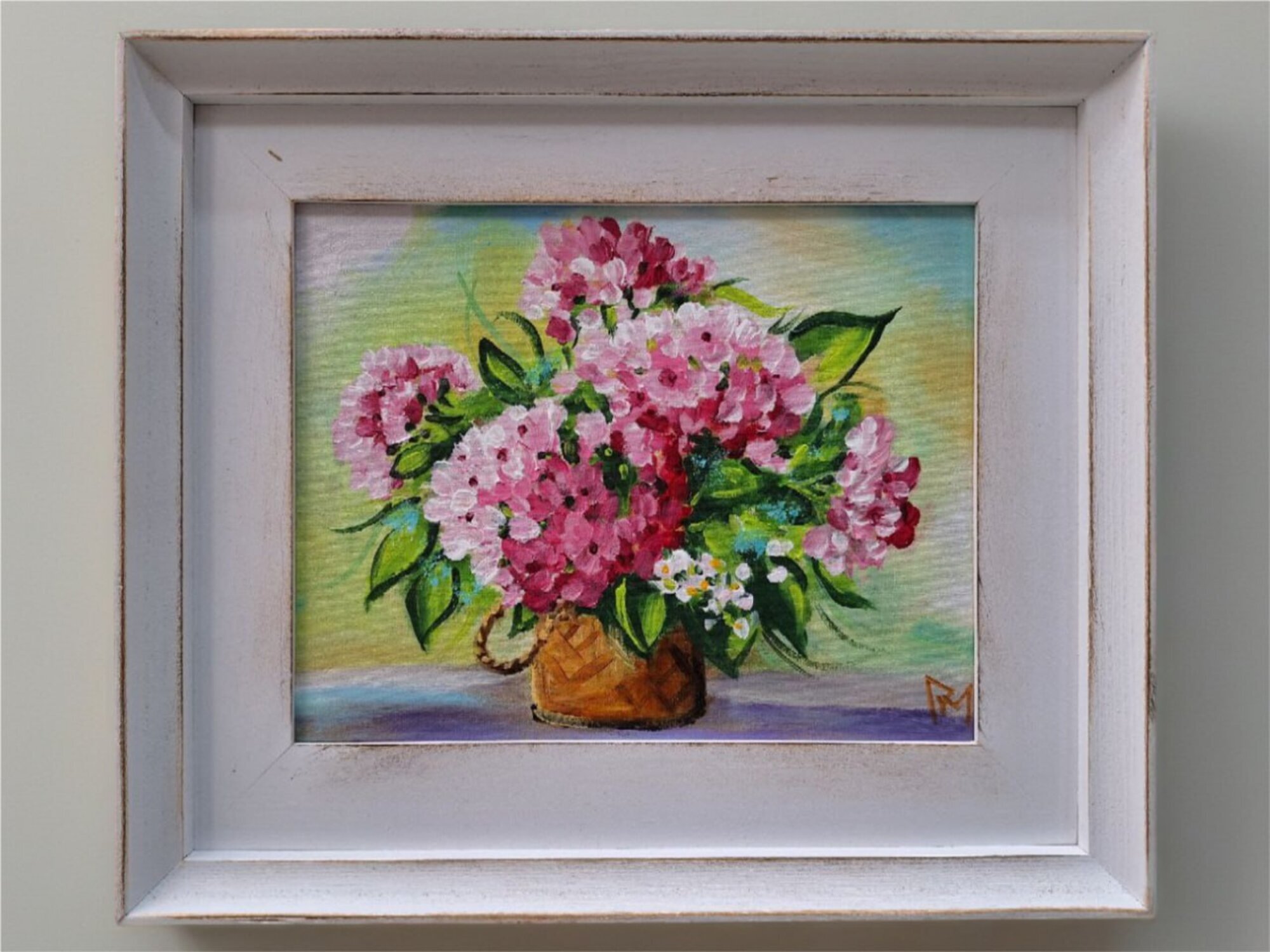 Modernes abstraktes Ölgemälde auf Leinwand – handgemaltes Unikat Sofort