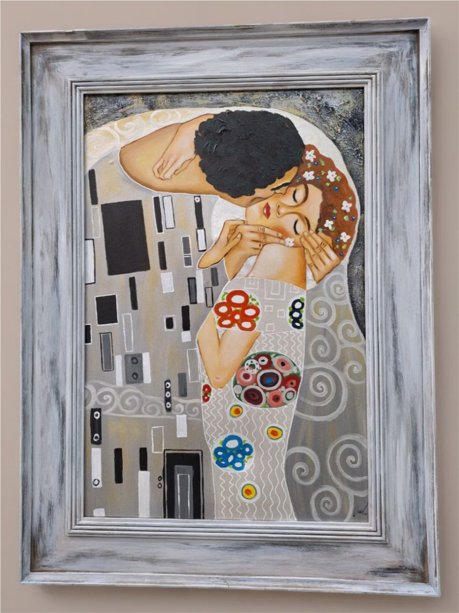 Ölgemälde, sorgfältig in meisterlicher Handarbeit auf hochwertiger Leinwand gefertigt Sofort