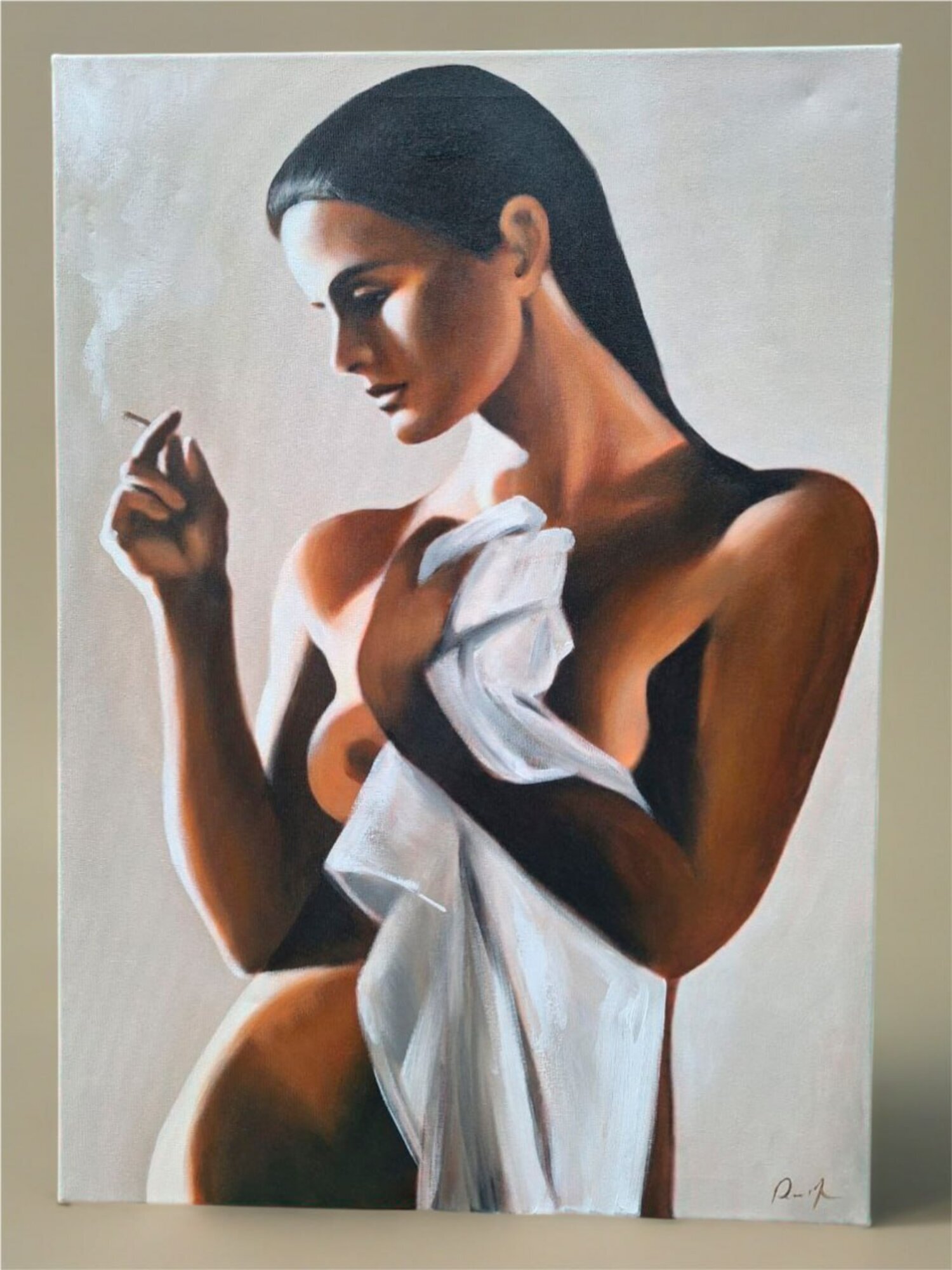 Hochwertige Ölgemälde im zeitgenössischen Stil, detailgenau Sofort